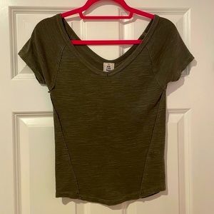 Free People V neck tee